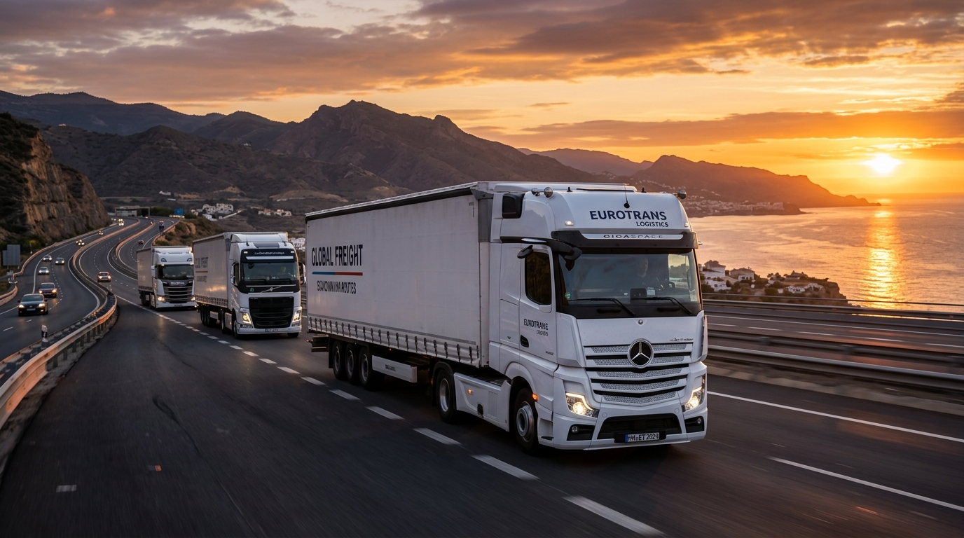 شحن البضائع والنقل التجاري الثقيل (Line-Haul Fleet)
